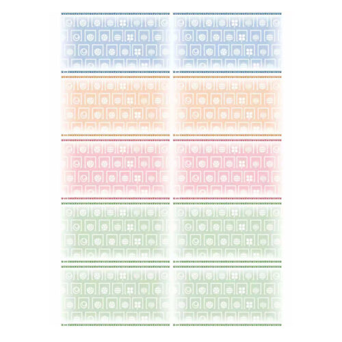 Papel multijuegos x10