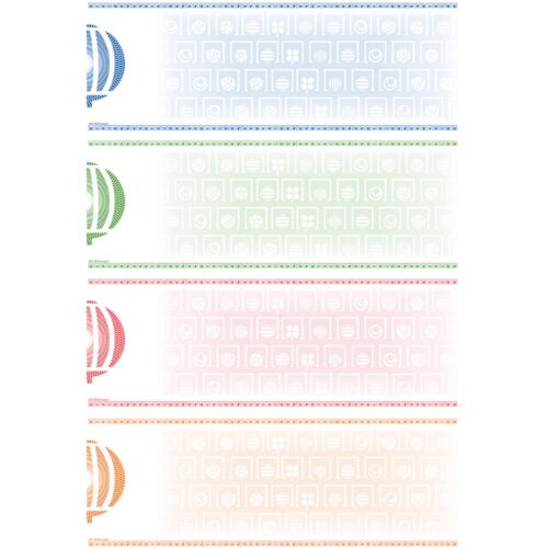 Papel multijuegos x4